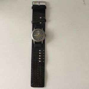 Genuine Leather Fossil watch
